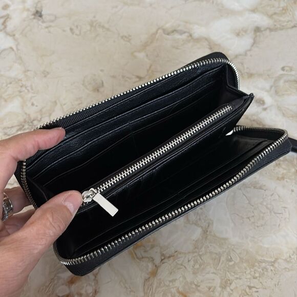 Love & Lore Eden Continental Wallet Black - Picture 12 of 13